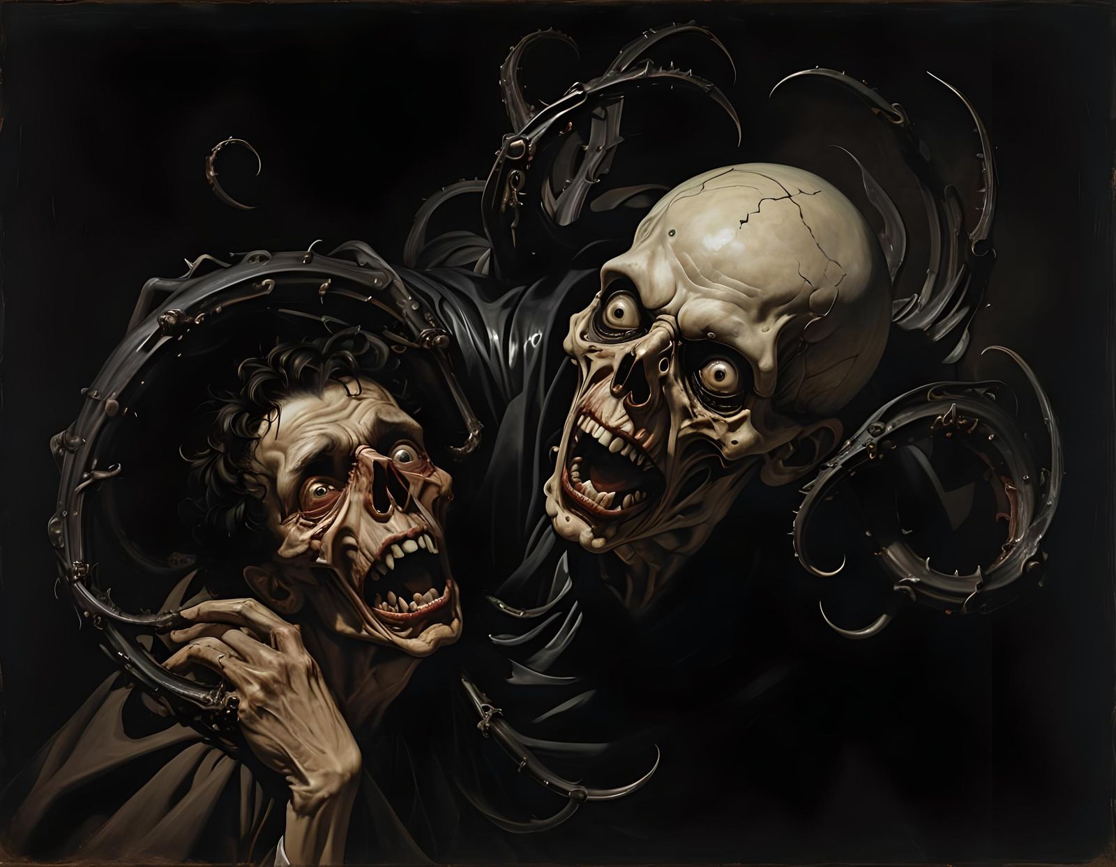 Eldritch Monstrosity in Baroque Style