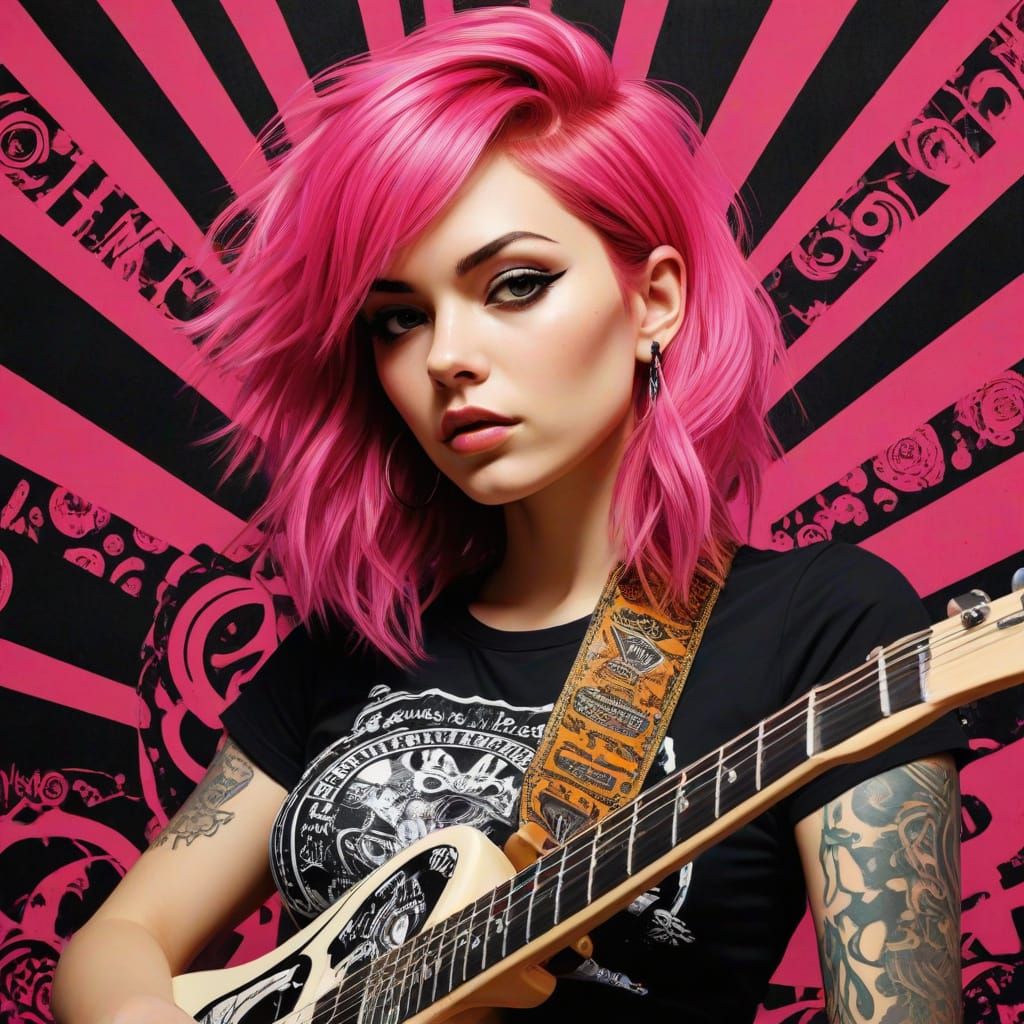 Ruby Soho in Pop Surrealism Punk Rock Venue