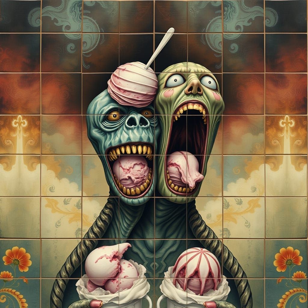 Two-Headed Monster's Ice Cream Delight