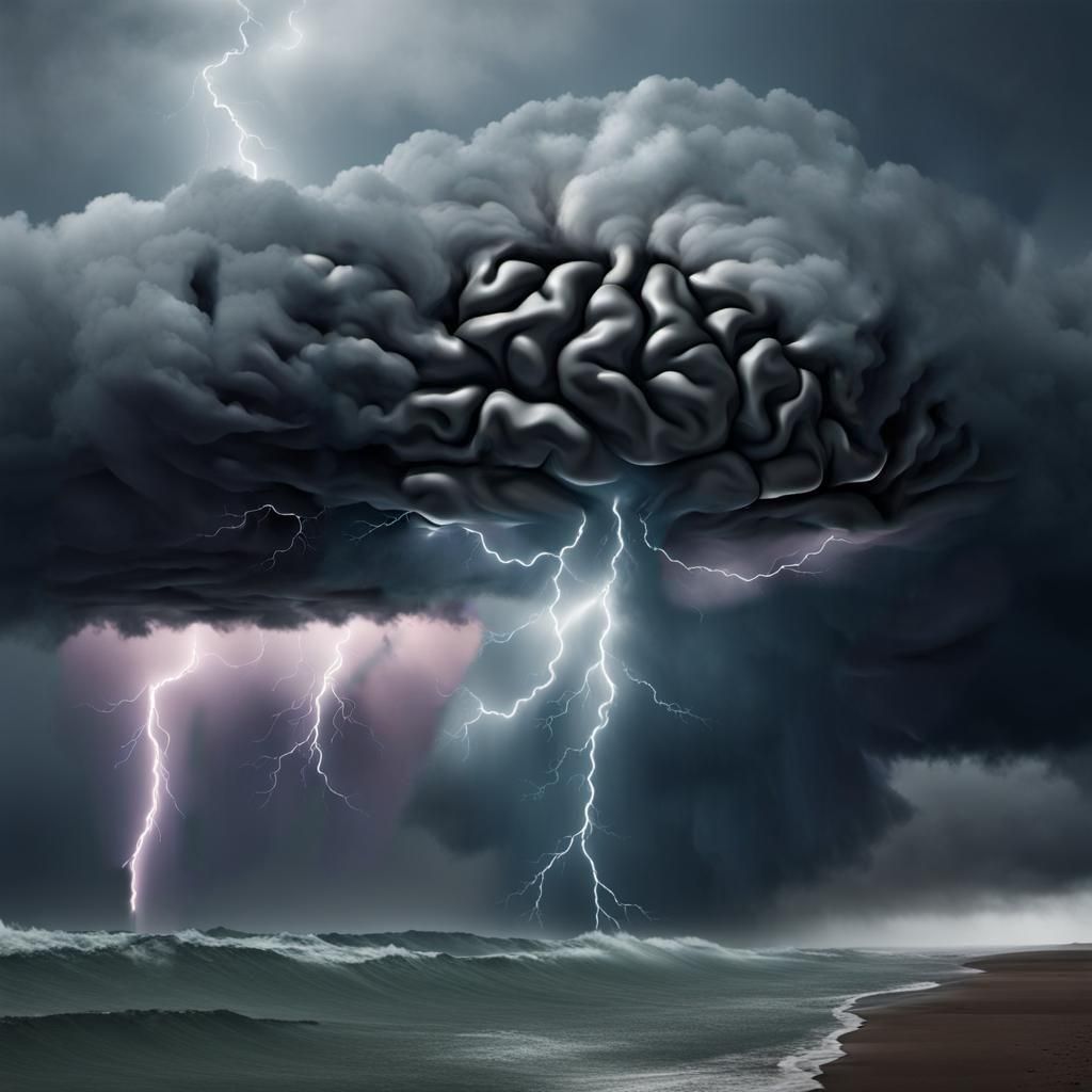 Dramatic Lightning Storm Strikes