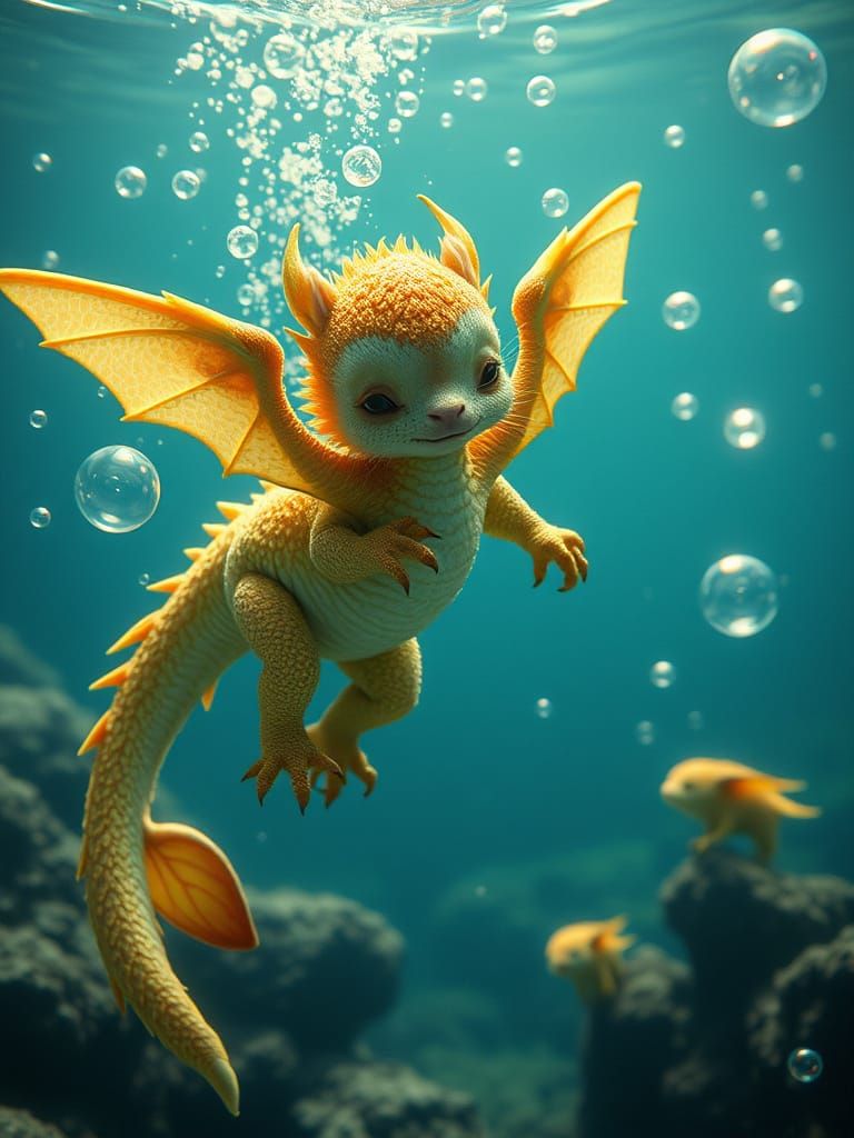 Dulcie the Beautiful Photoelectric Living Mutant Griffin Baby