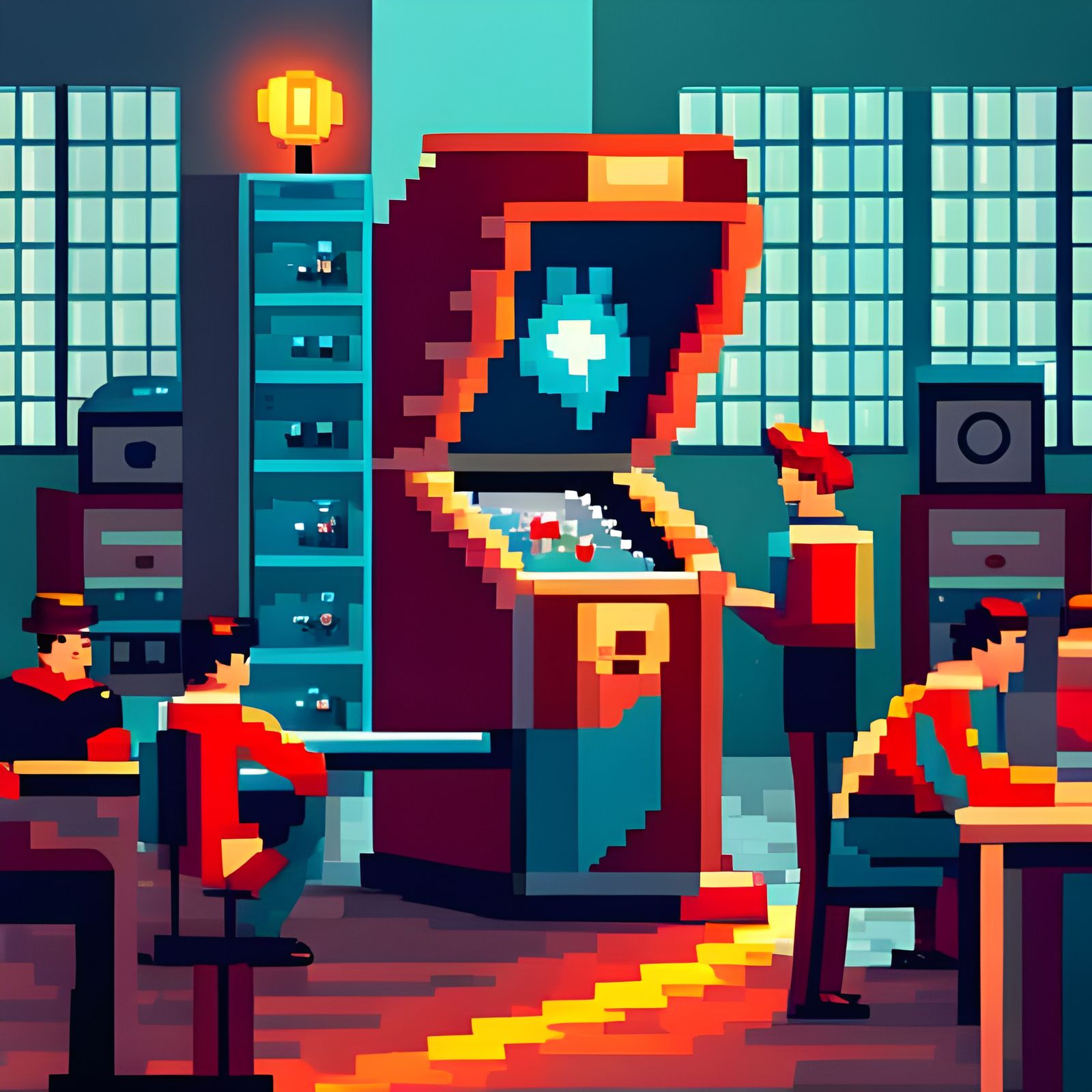 One more round at the pinball?