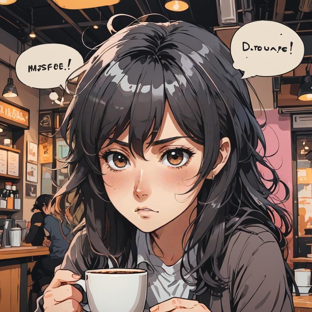 Anime Girl's Monday Coffee Grumble