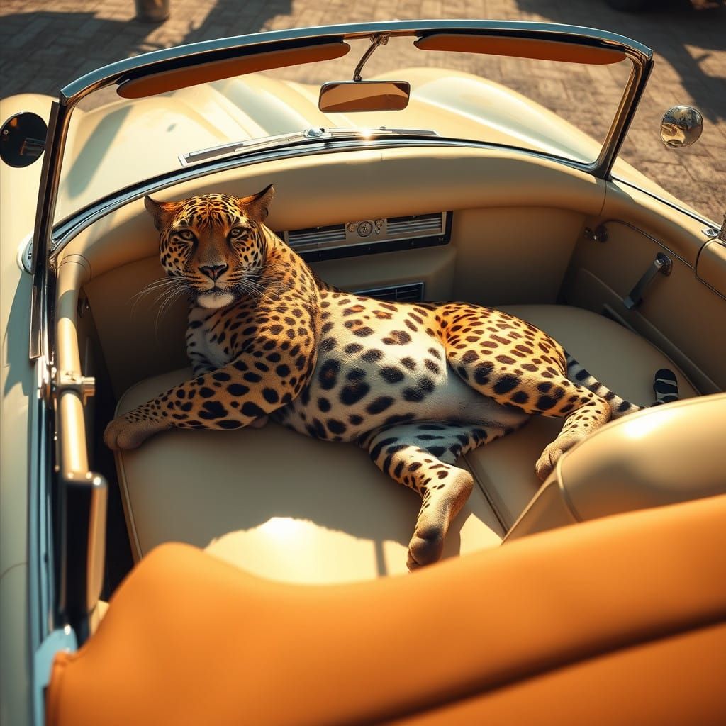 Jaguar Majesty in Vintage Luxury