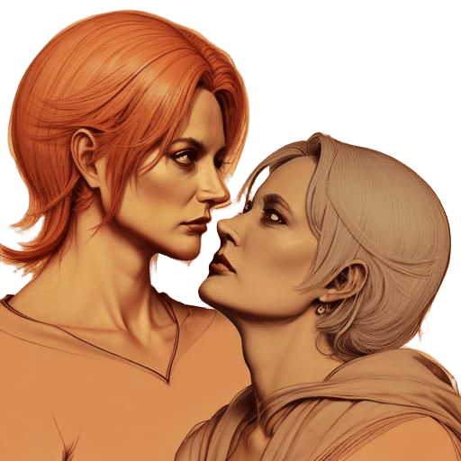 Abstract Psychedelic 3D Render in Expressionist Style