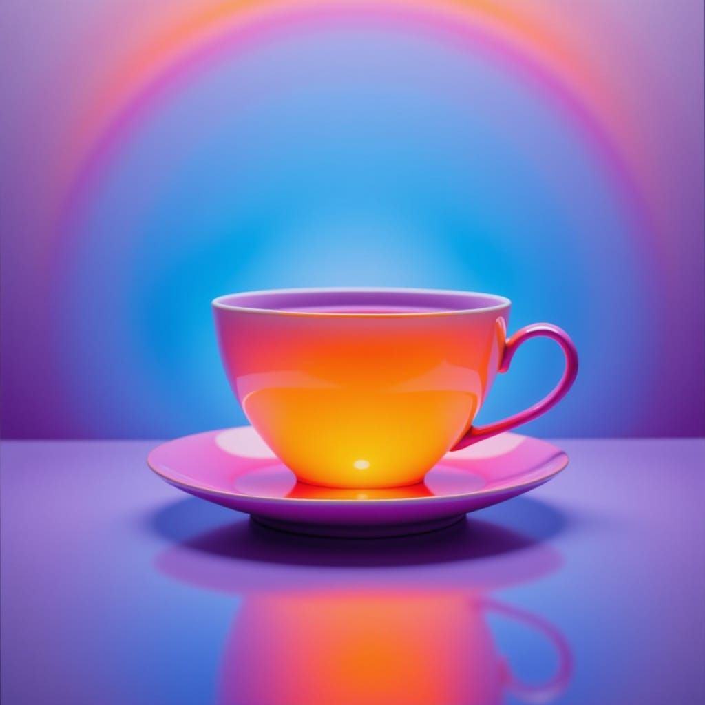 a teacup