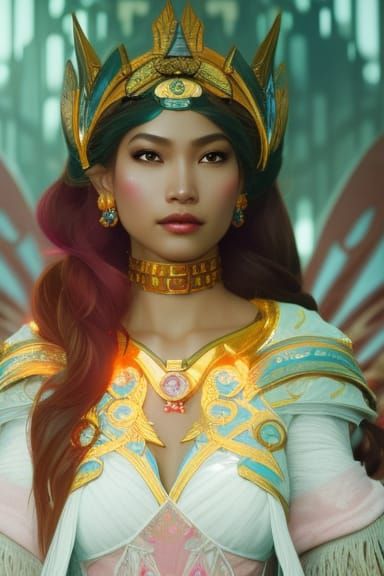 Filipina Goddess Manisilat Concept Art