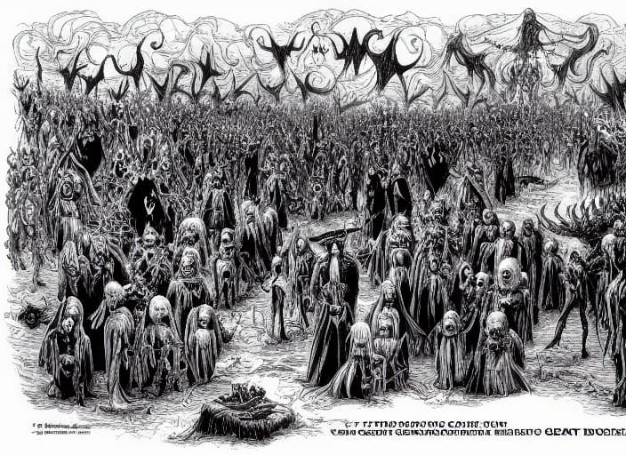 Eerie Generals Gathering: A Burton-esque Vision