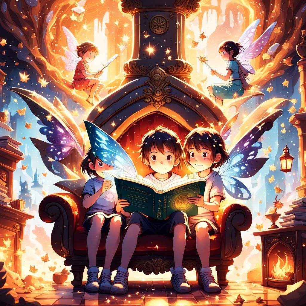 Children's Fantasy Book Comes to Life in Anime Style