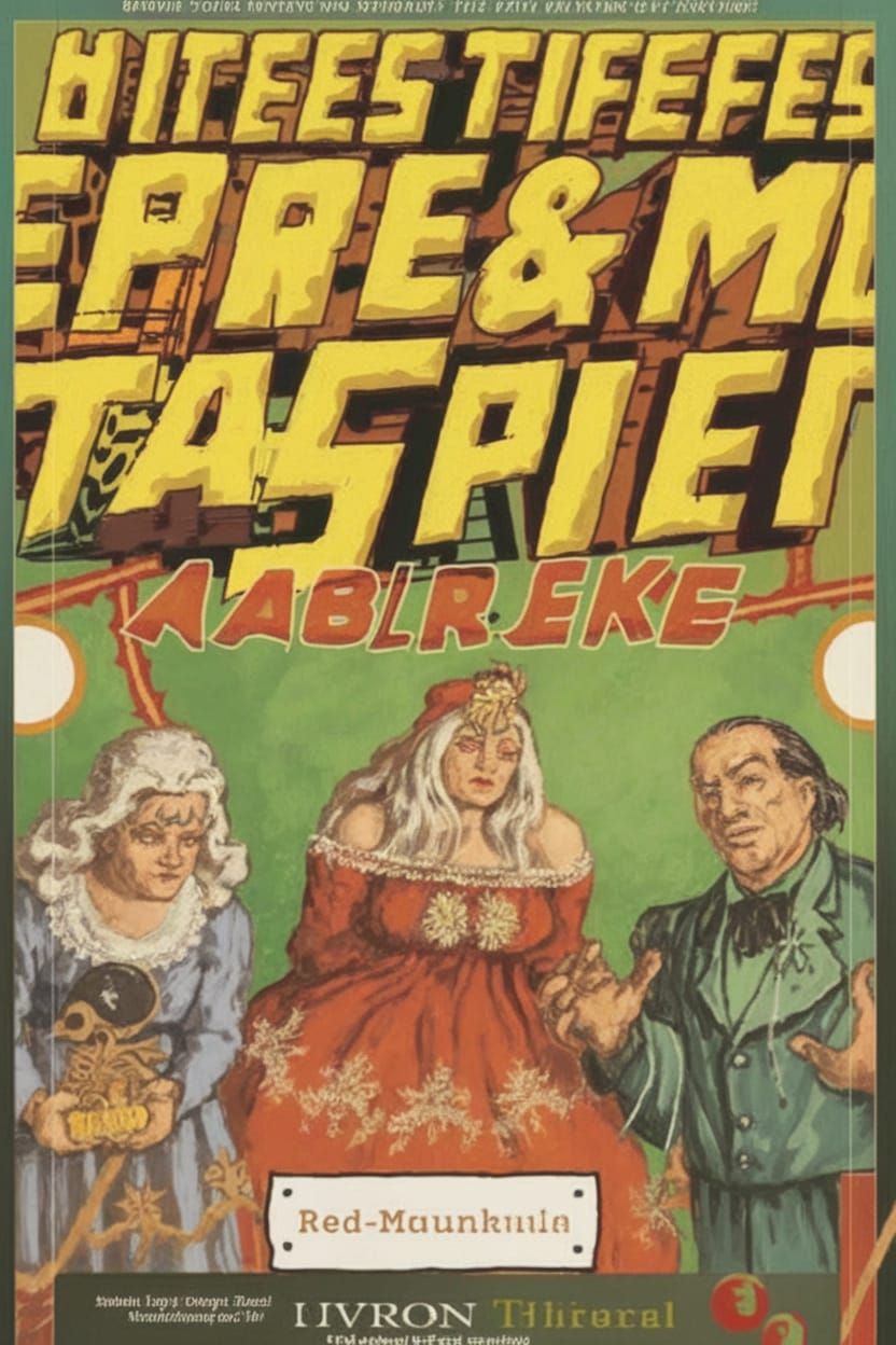 Ethereal Chaos Meets Whimsical Fashion in 1930s-Style Cartoo...