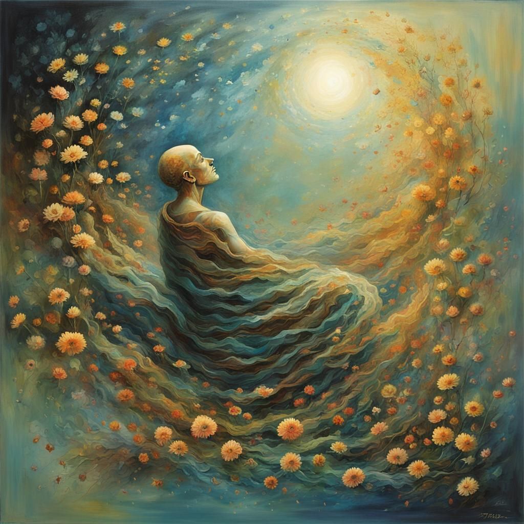 Ethereal Soul Ascending After Death