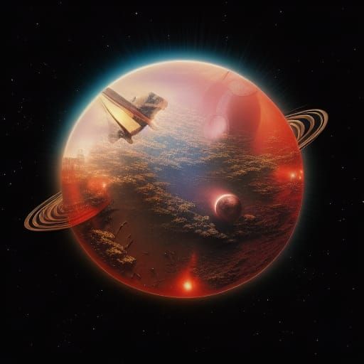 Cinematic Mars: A Digital Matte Painting