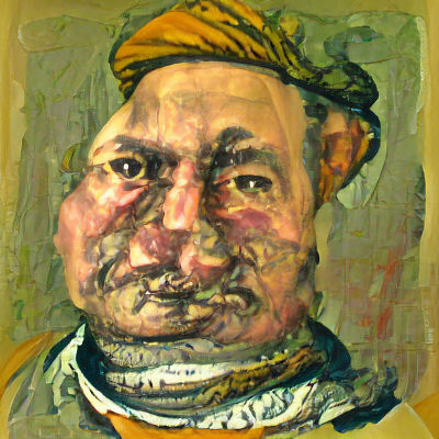 AI-Generated Portrait From Short Prompt