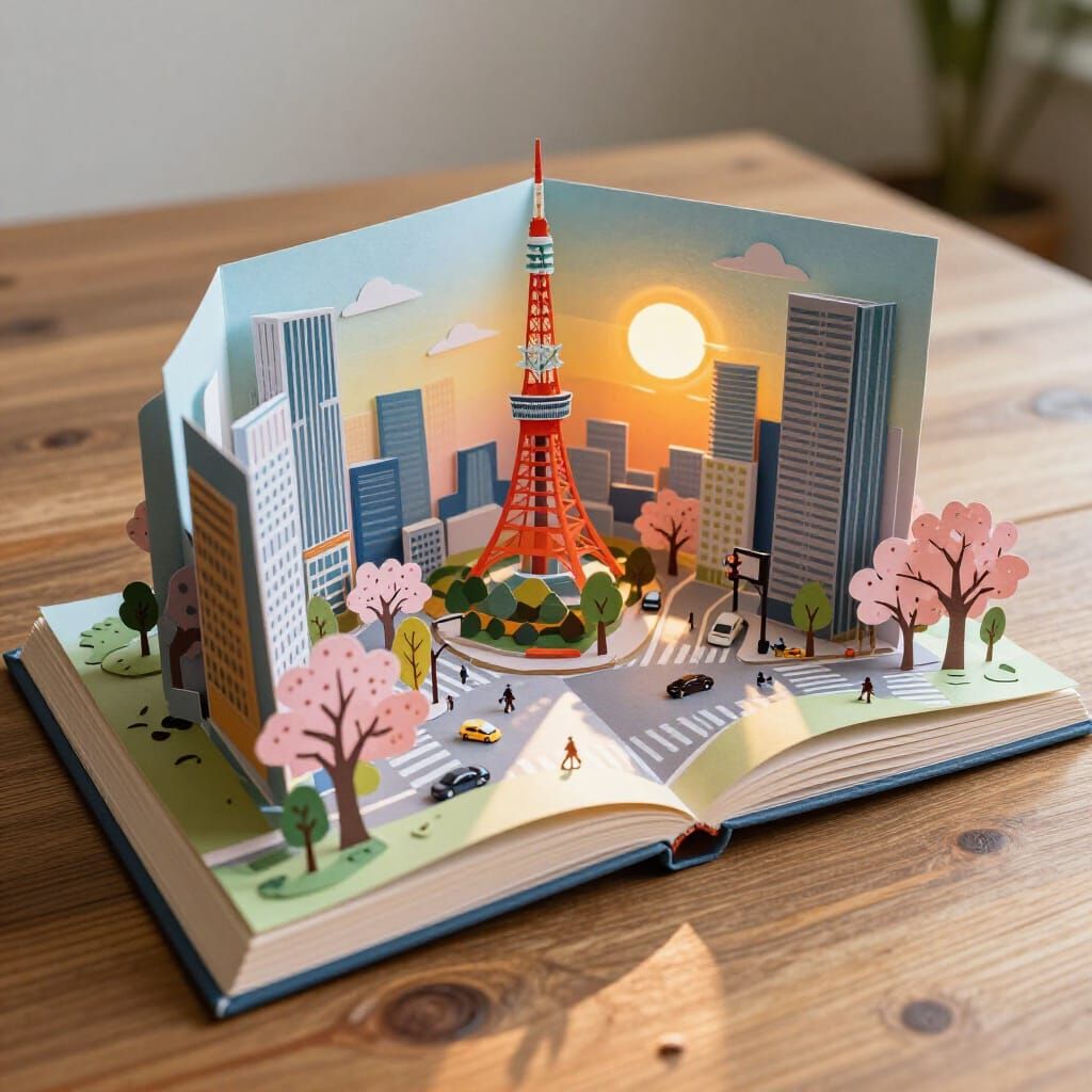 Tokyo in the morning