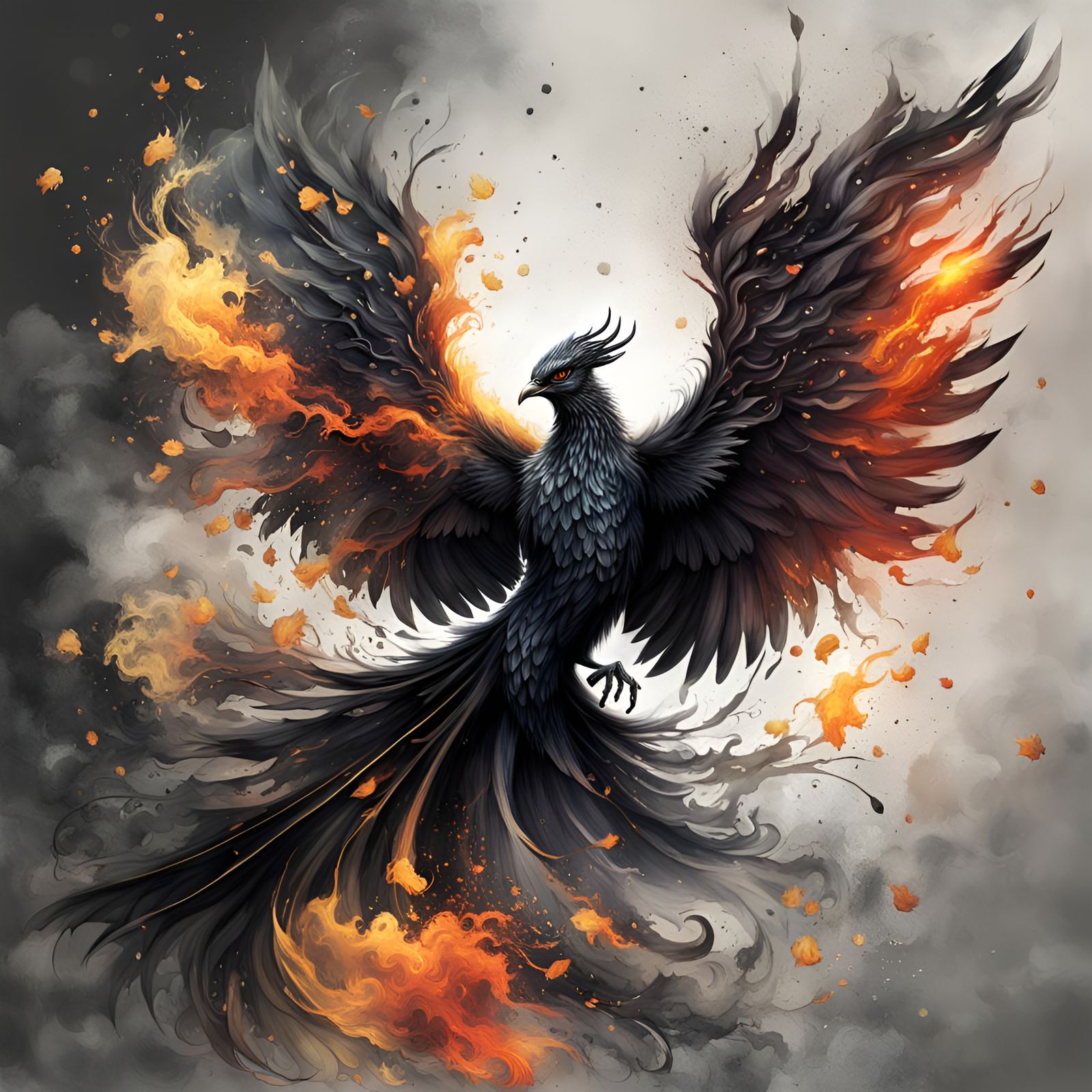 Embers of Eternity: The Rise of the Midnight Phoenix