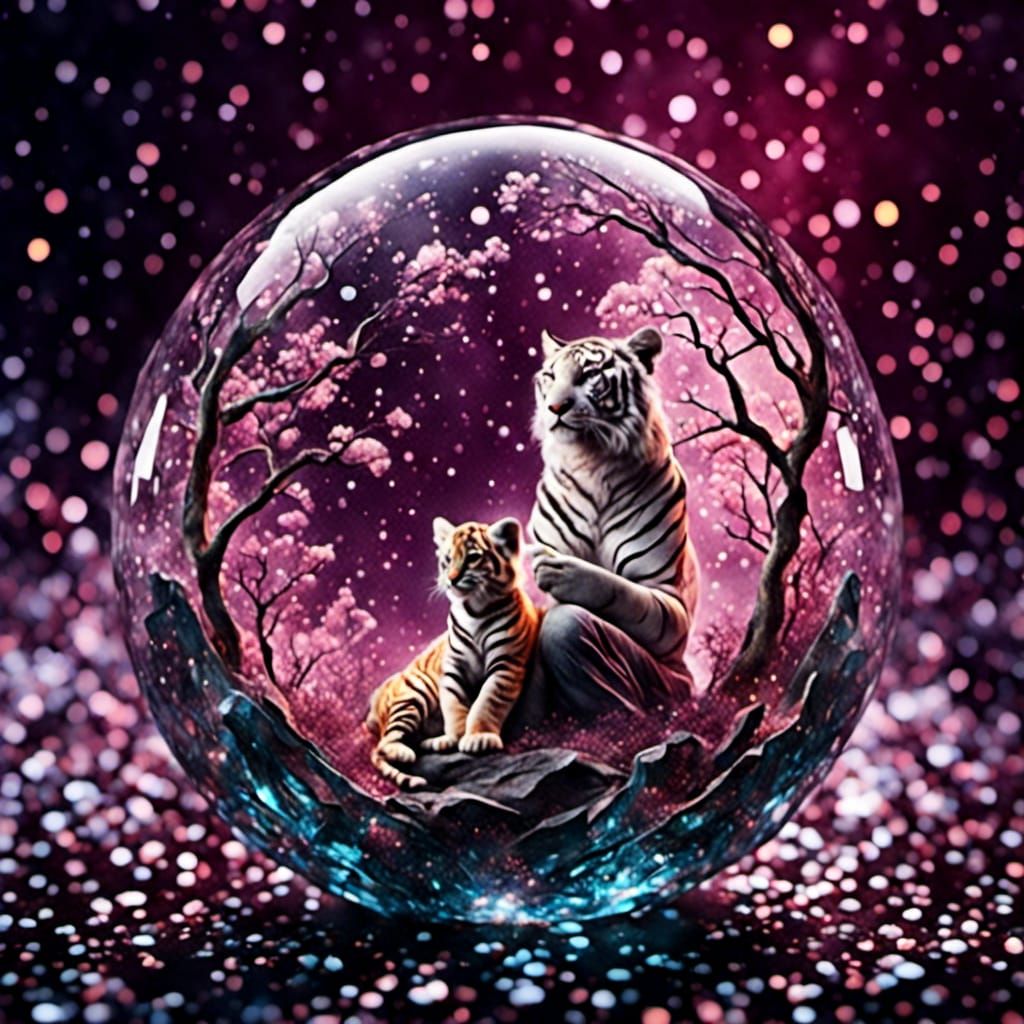 Tiger Sorceress with her Adept