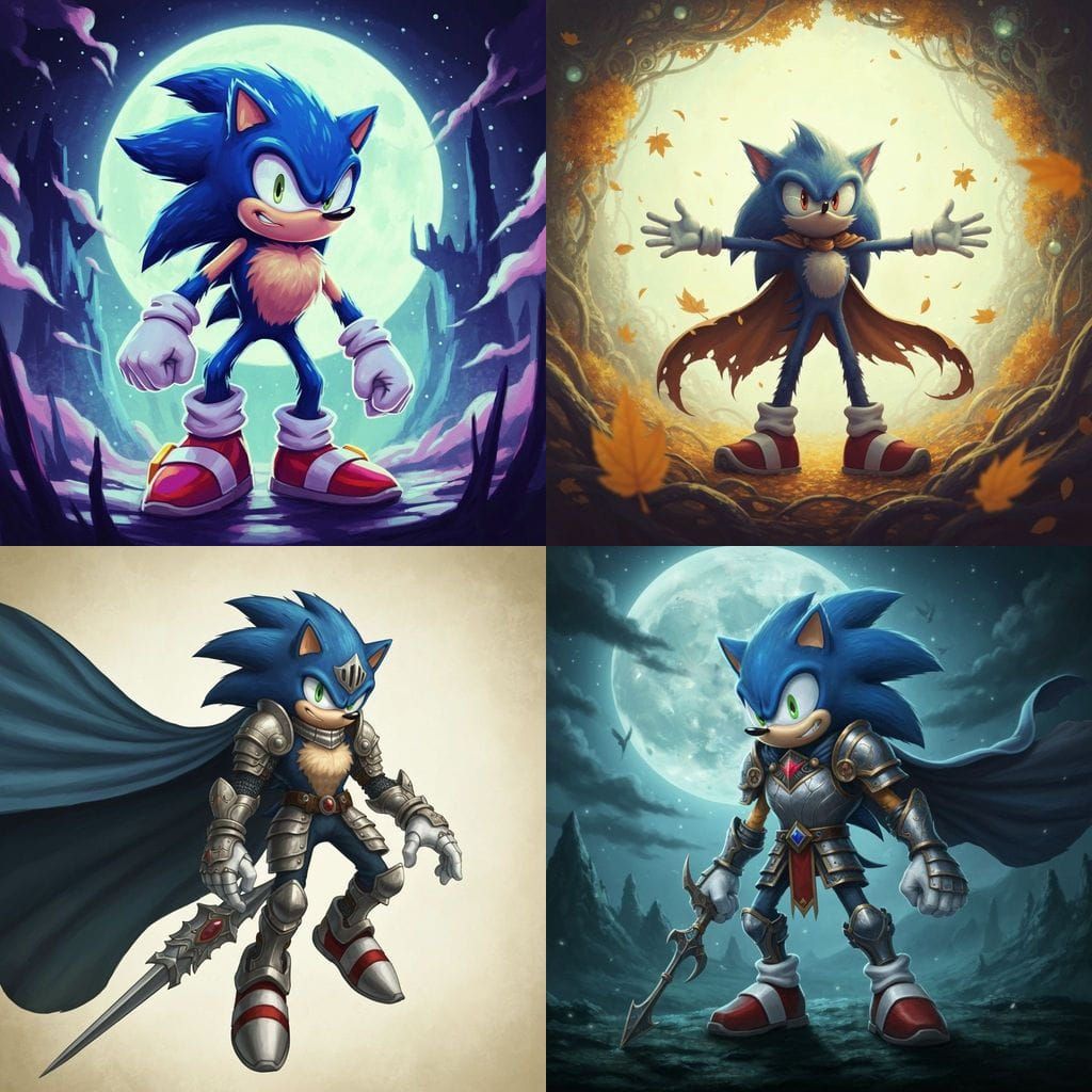 Werehog Sonic: Knight of the Wind Transformation