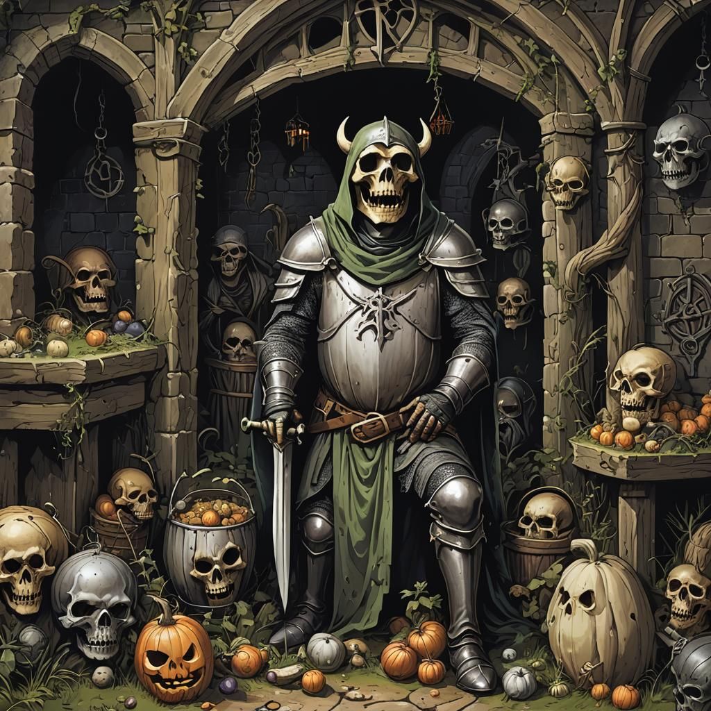 Mysterious Medieval Lair of Legends