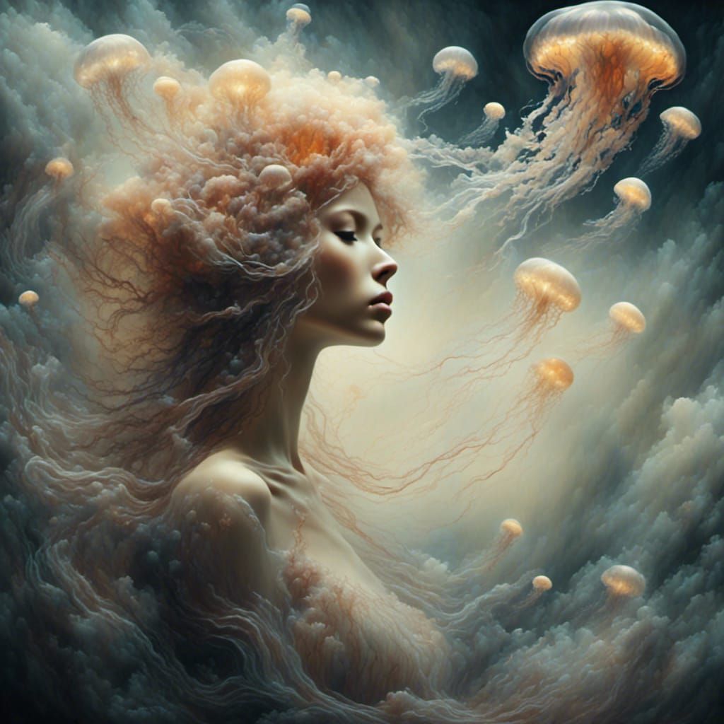 Surreal: Migration of Jellyfish 3