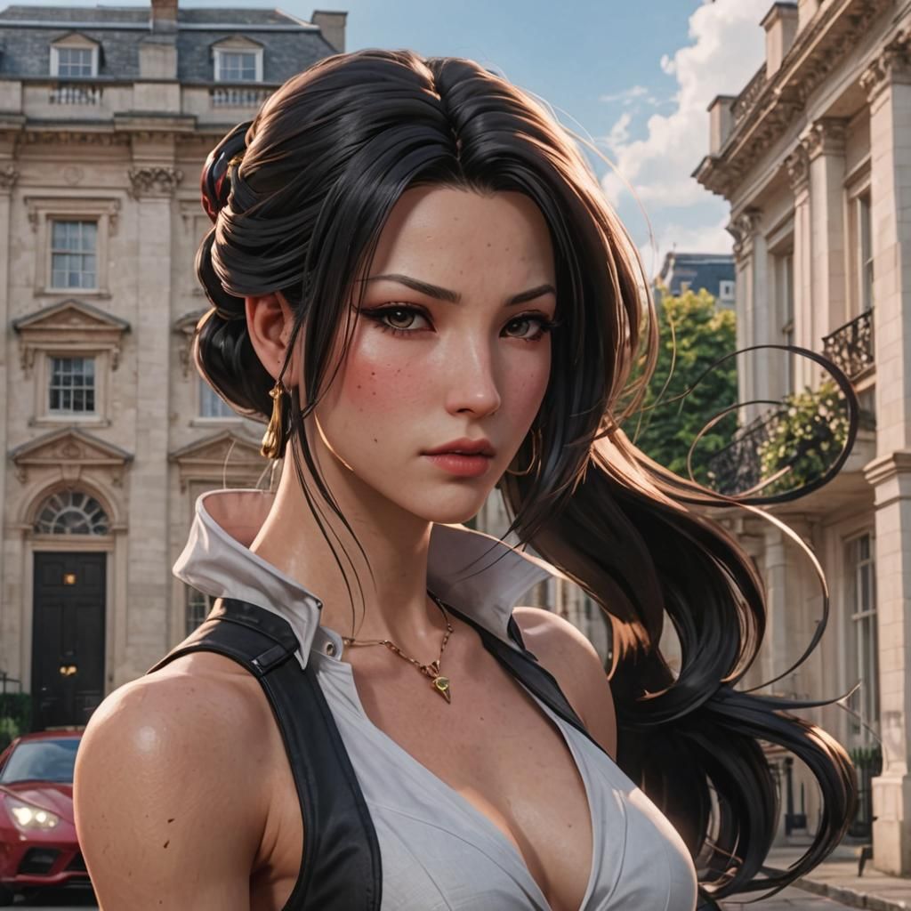 Billionaire Femme Fatale in London Mansion