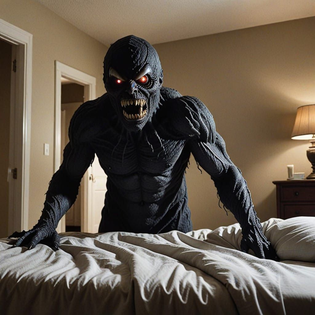 Fearsome Sleep Paralysis Demon Sneaks into Bedroom