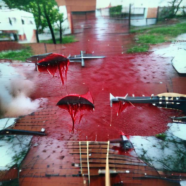 Raining Blood: An AI Interpretation
