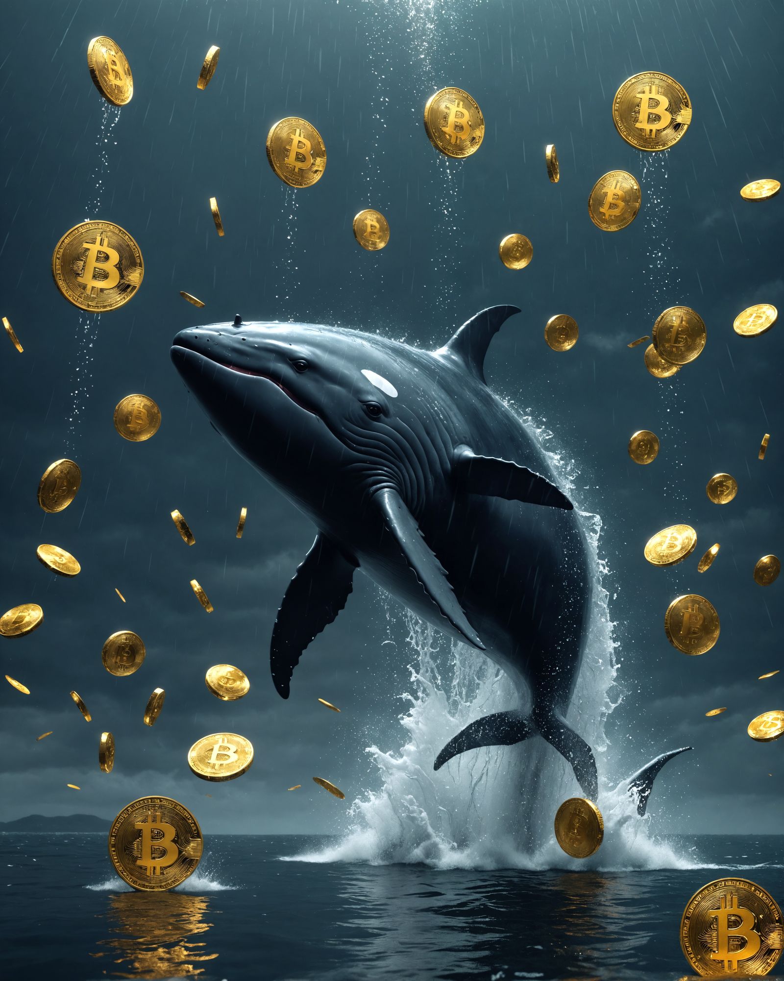 Bitcoin Raining Down on Massive Whale