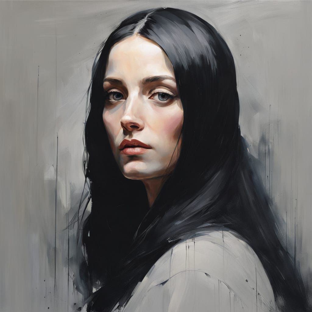 The Mona Lisa in Elegant Baroque Style