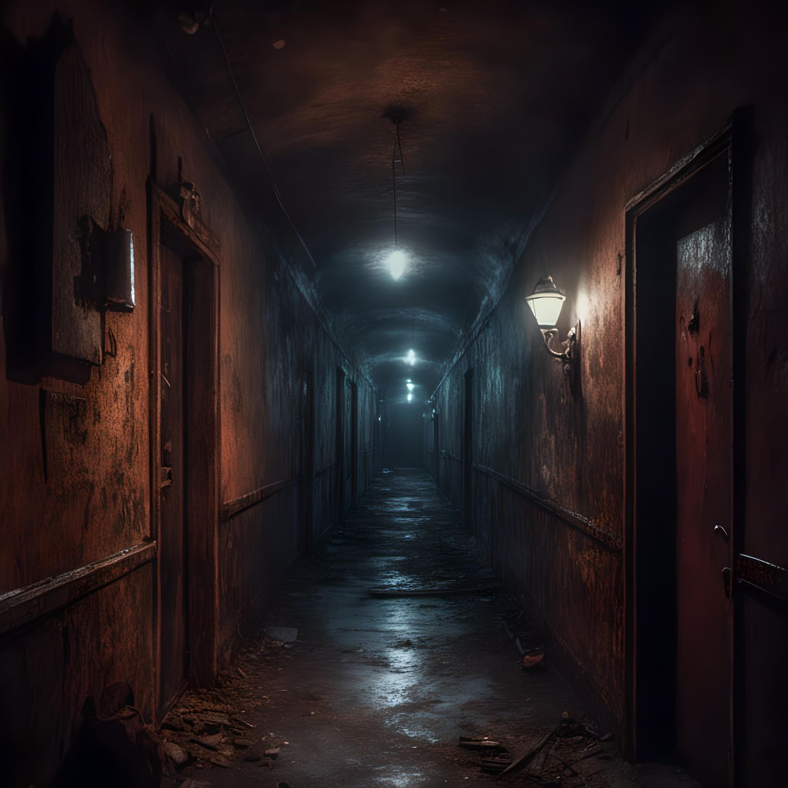 Horrifying Night Terror Emerges from Hallway