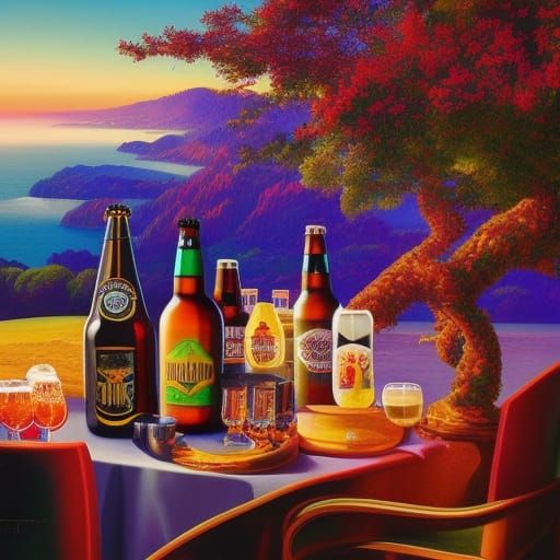 Beer Tourist Upsetting Netizens in Pop Art Style