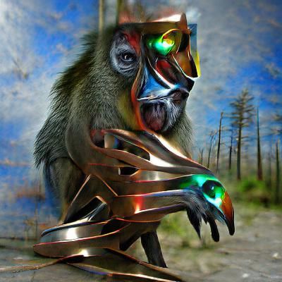 Mechanical mandrill