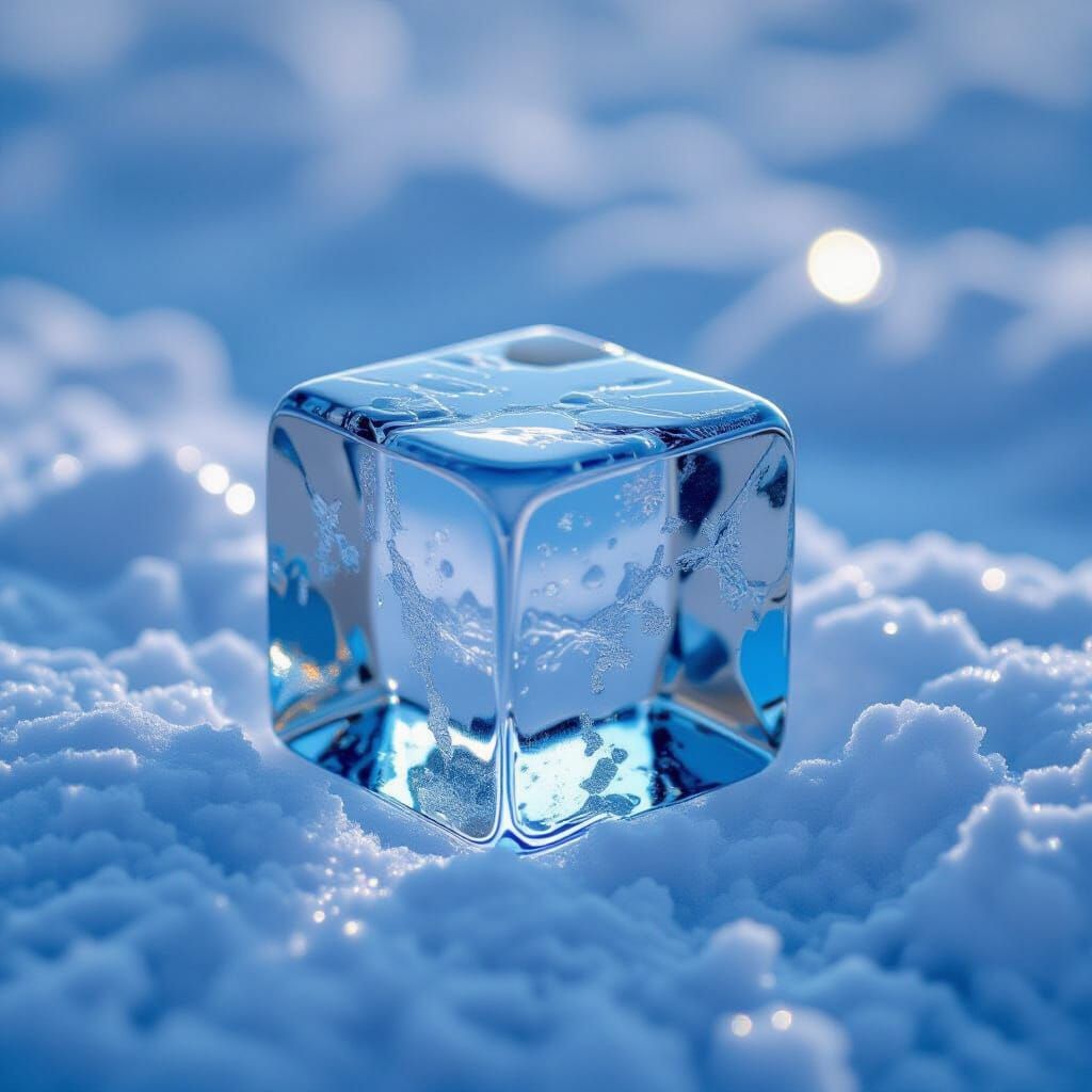Icy Dice: A Frozen Cube of Chance