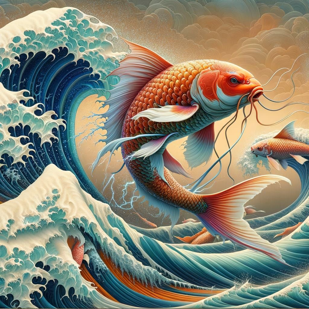 Koi fish