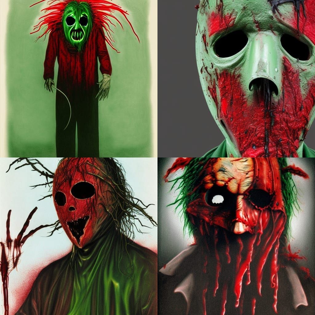 Eldritch Michael Myers with Scarecrow Mask