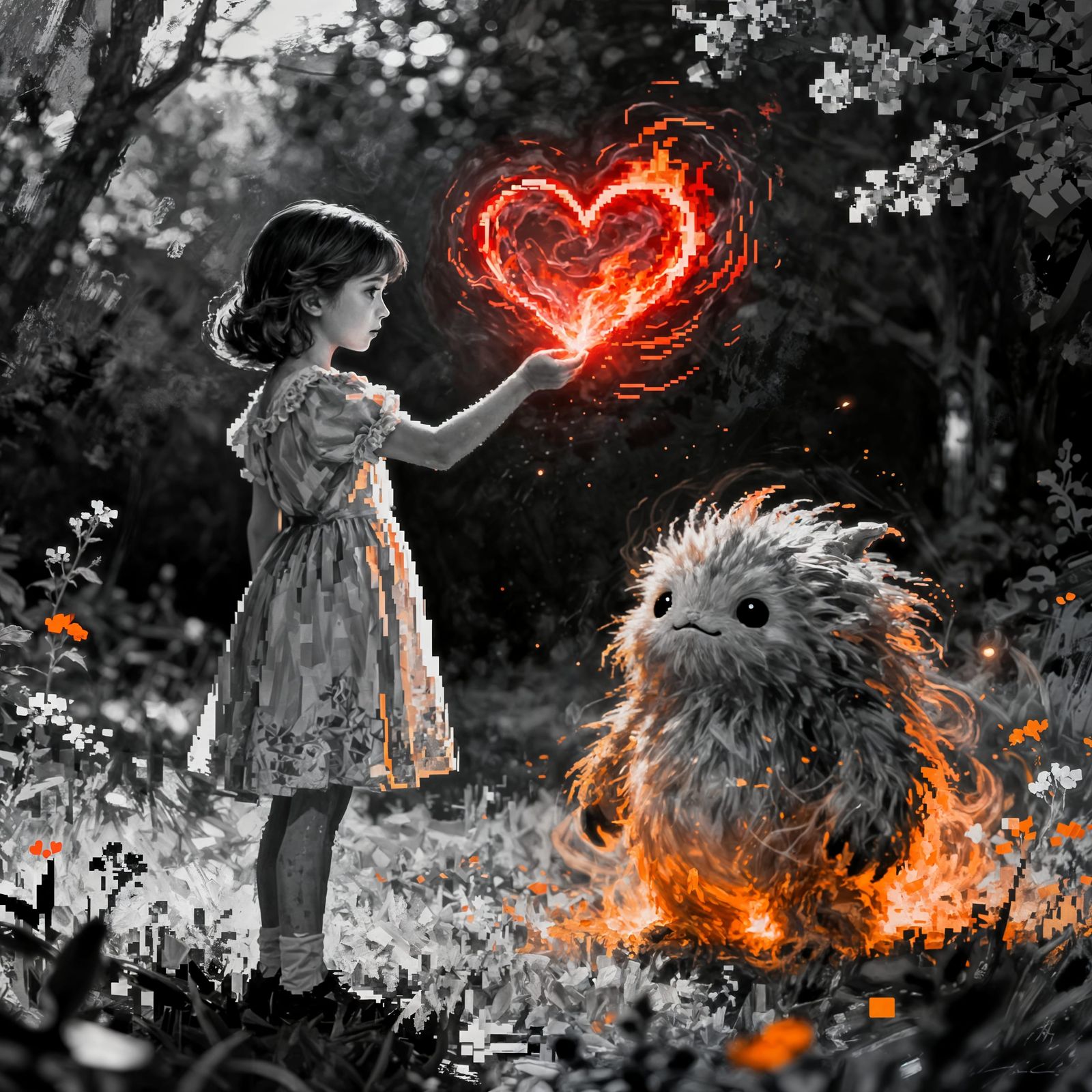 I give you the art of kindness and love, use it as you see fit!