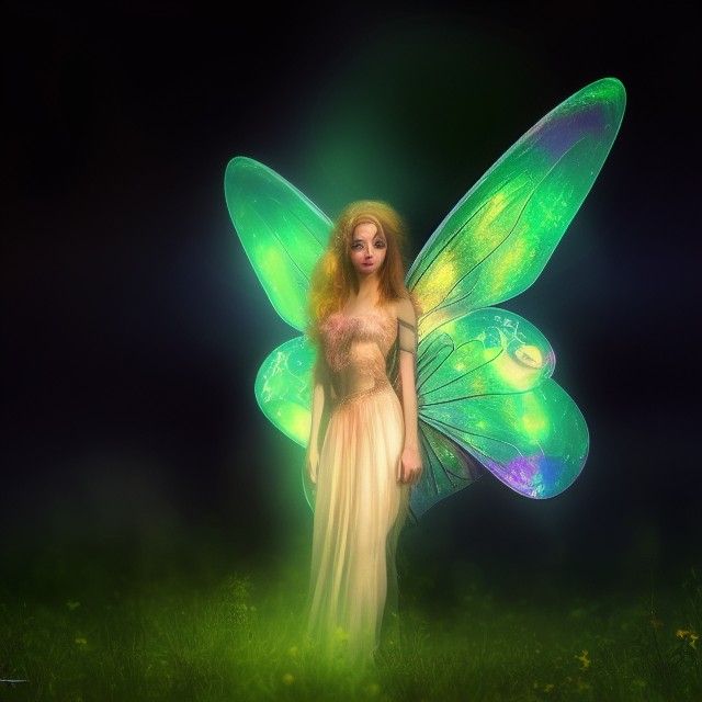 Surreal Fairy Landscape in Hyperrealism Style