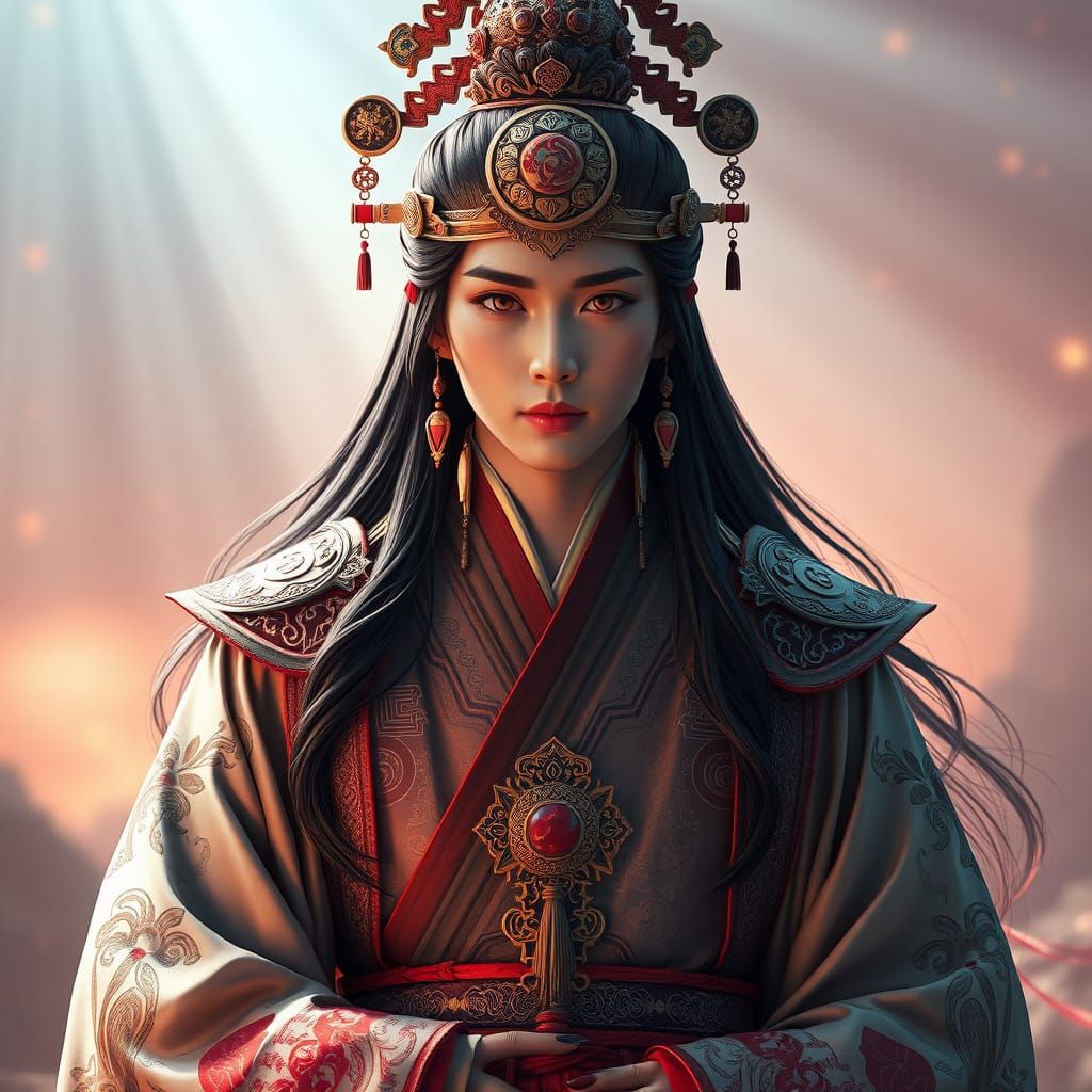 Majestic Jeoseung Saja in Anime Style