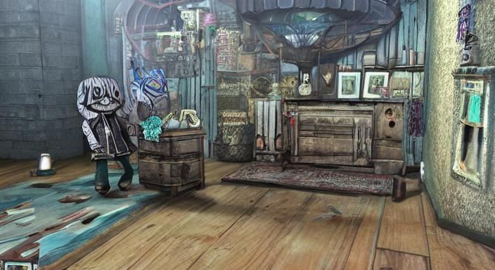 Little Big Planet Voodoo in Dark Fantasy Style