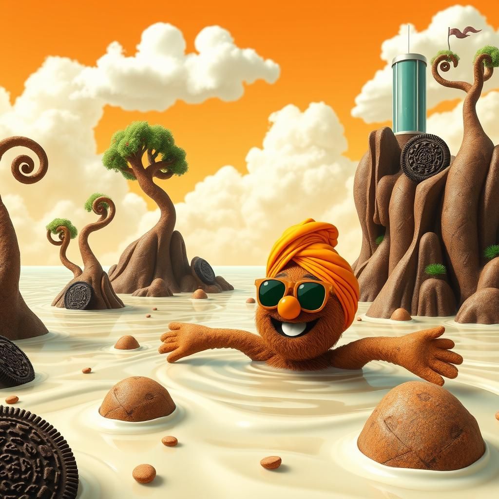 Oompa Loompa's Surreal Oreo Island Adventure