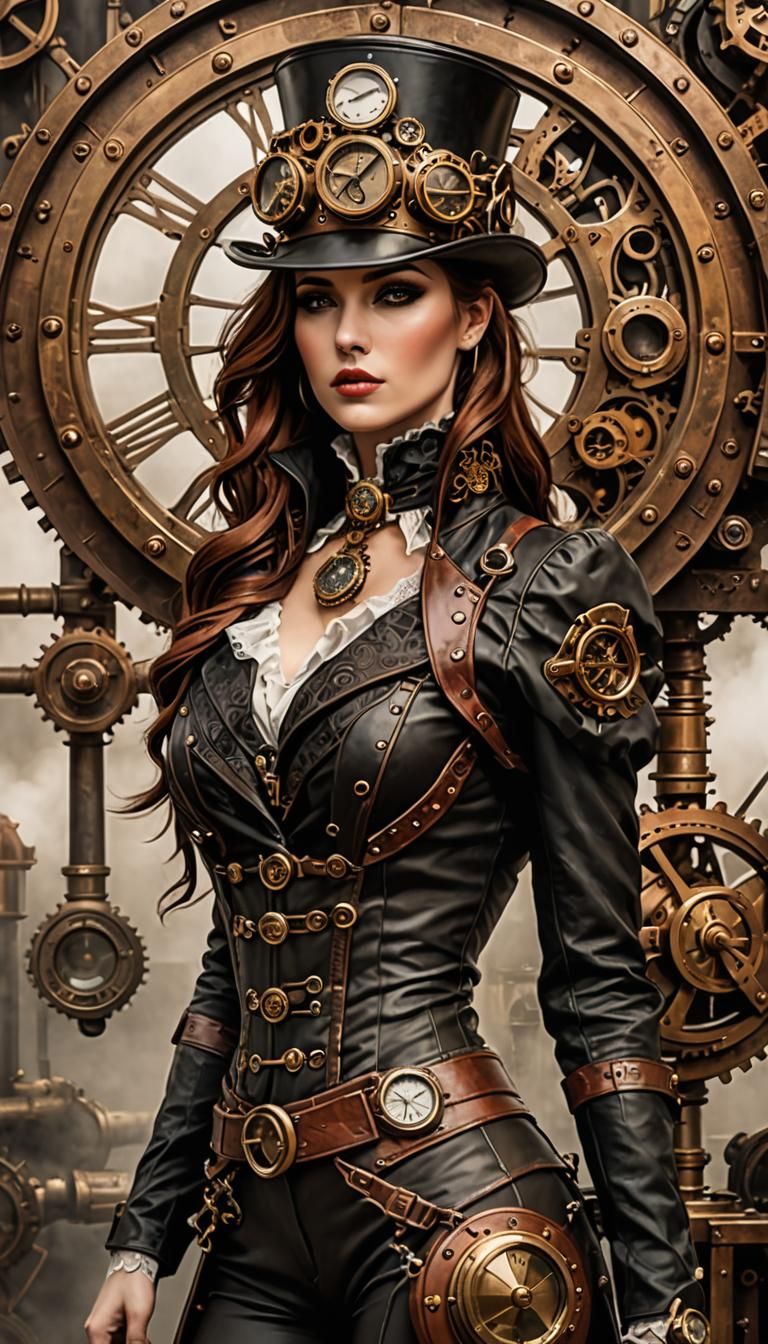 Steampunk Sensuality in Erotic Style
