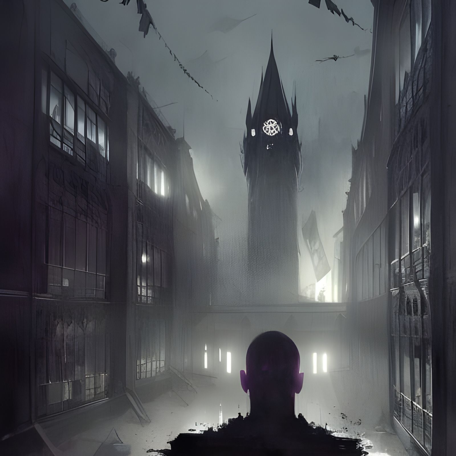 Sinister Arkham Asylum Artwork