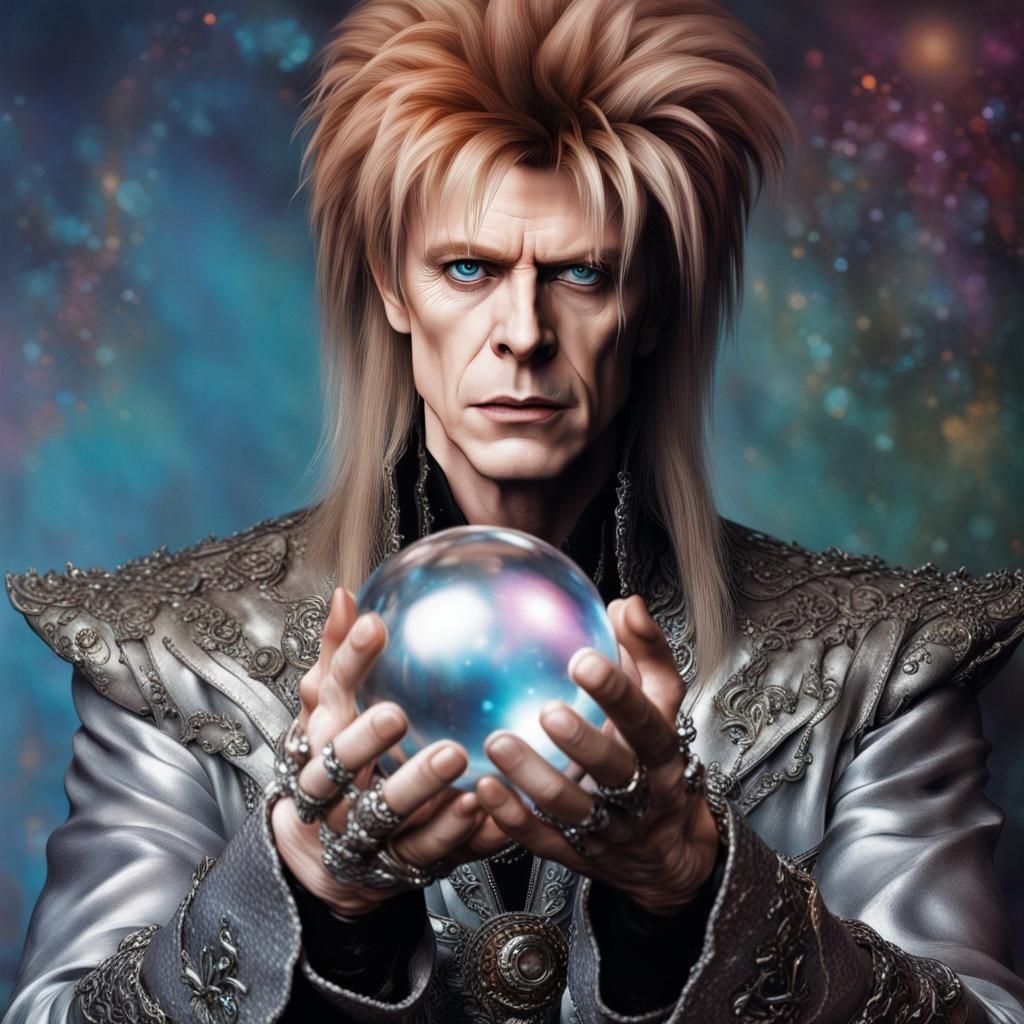Jareth from Labyrinth: Hyperrealistic Portrait