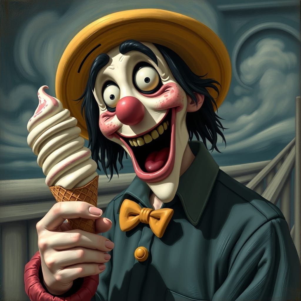 The Scream Artist Delights in Sweet Treat