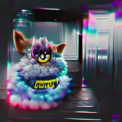 AI Interpretation of a Furby Toy