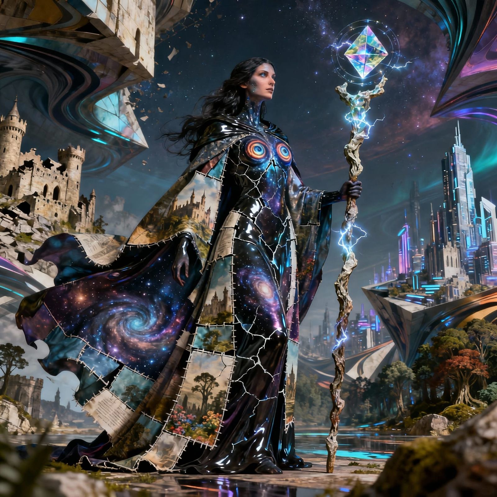 Solenne the Riftweaver: A Hyper-Realistic Surreal Fantasy Ch...