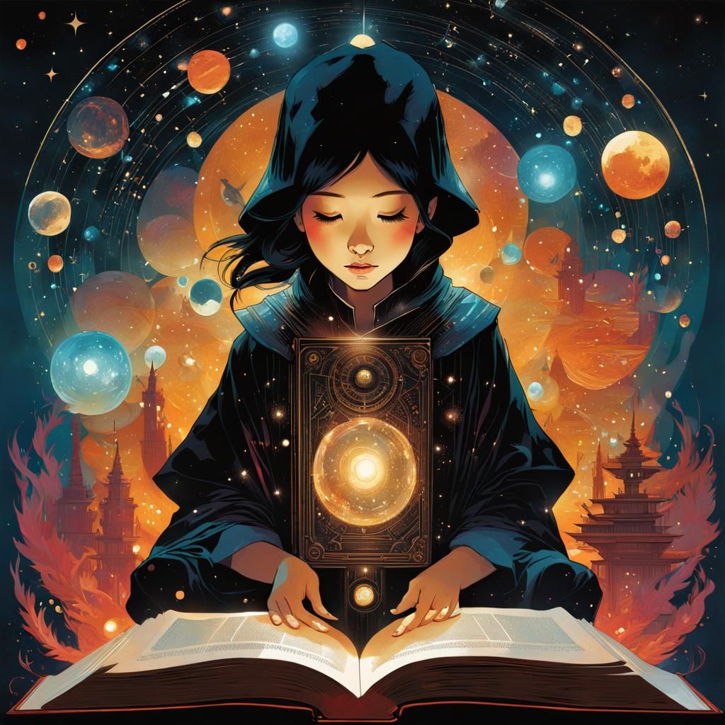 Magical Book of Dreams Constellation in Ultra Detail