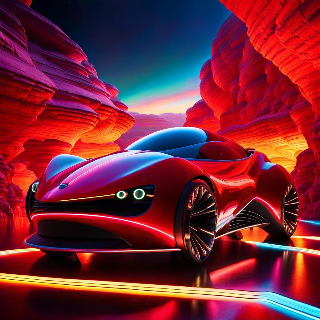 Aliens love sports cars too