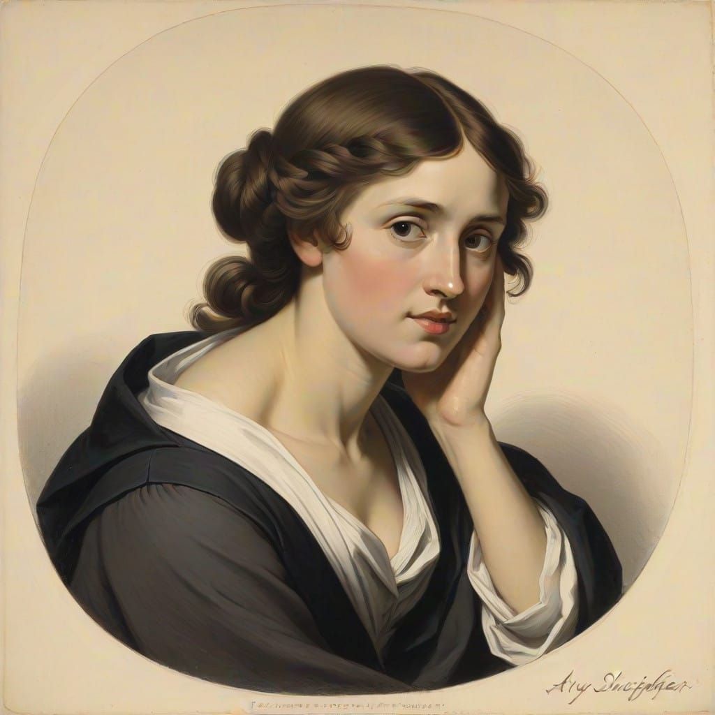 Portrait by Ary Scheffer