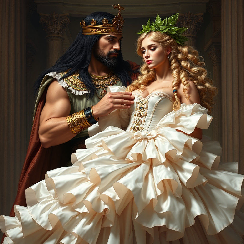 Roman King Captures Bride in Grand Style