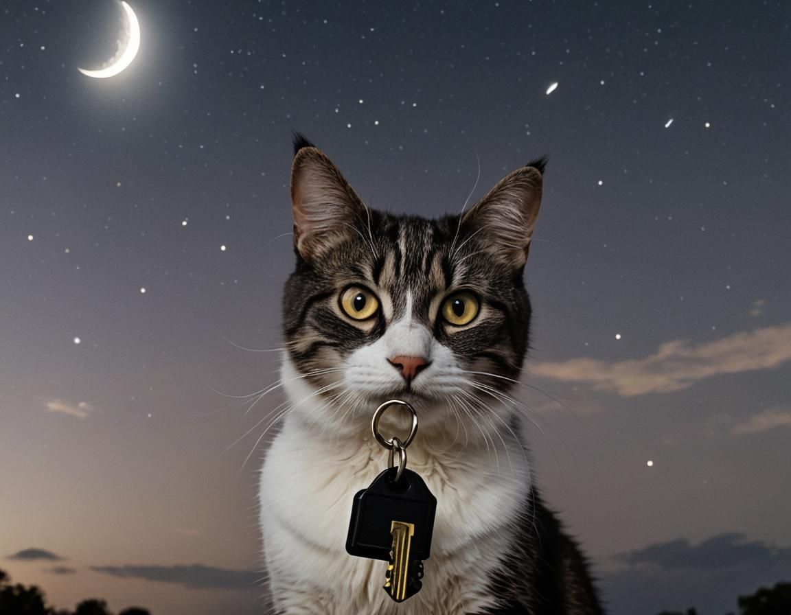 Lightning Strikes Master Key on Cat's Tail